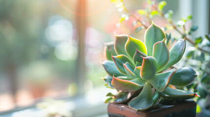 Focused picture of a plant taken in direct sunlight. - obrazy, fototapety, plakaty