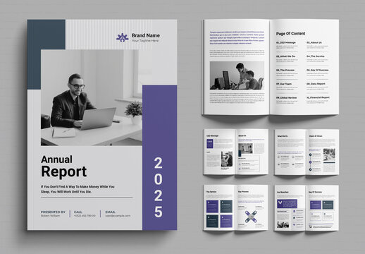 Annual Report Layout