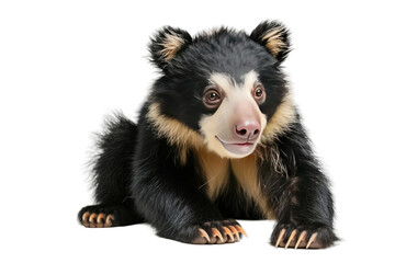 Andean Bear Wildlife on Transparent Background, PNG