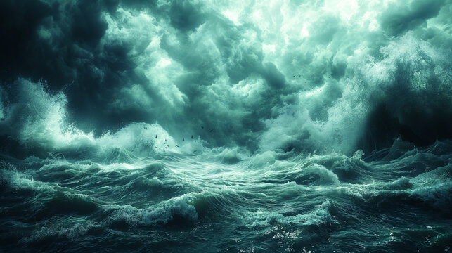 Stormy sea. © Janis Smits