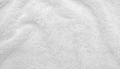 White clean wool texture background. light natural sheep wool.