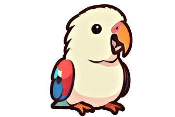 parrot illustration (Generative AI)
