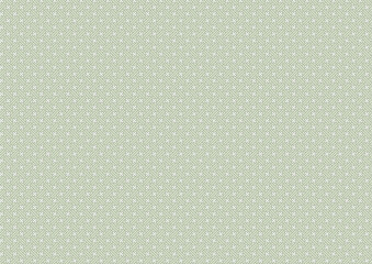 日本の伝統紋様 紗綾形、卍崩しのシームレスパターン 緑