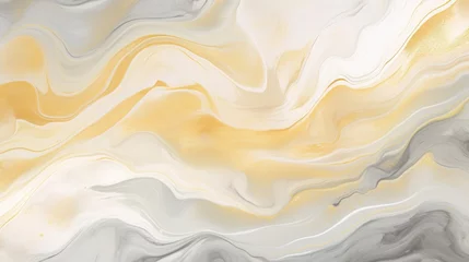 Fotobehang Marble abstract acrylic background. Marbling artwork texture. Agate ripple pattern. Gold powder. © Professional Art