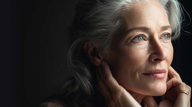 Psychoanalyst guides patient through mindfulness exercises with contemplative expression