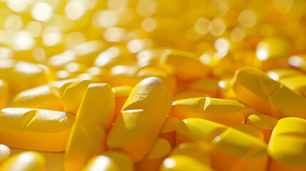  nutrition supplements yellow multivitamin pills