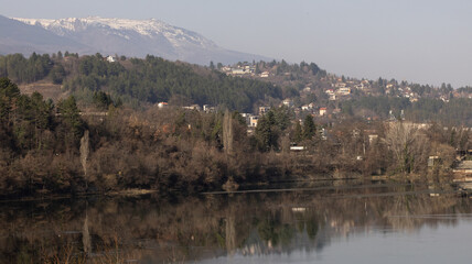 lake in the mountains