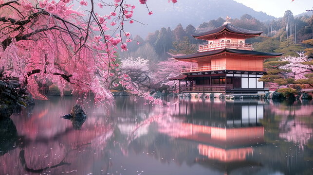 Cherry blossom festivals in bloom
