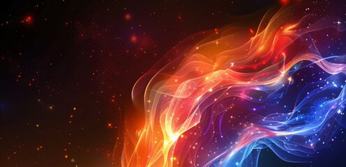 Abstract multicolored background, backgrounds for design, waves, color, banner, web banner, poster, website header, design