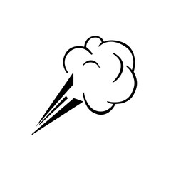 Vector Comics Speech Bubble Explosion