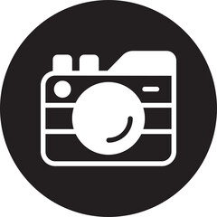 camera glyph icon