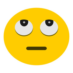 Expression emoji vector icon