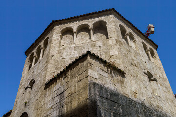 Fototapeta na wymiar Historic buildings of Ascoli Piceno, Italy