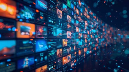 The use of machine learning algorithms to personalize content recommendations on streaming services