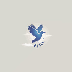Bird logo Cartoon Design Very Cool