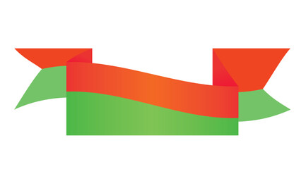 ribbon red, ribbon green, ribbon green and red