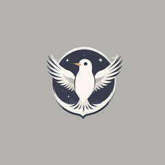 Bird logo Cartoon Design Very Cool