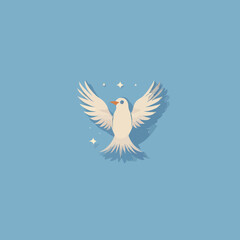 Bird logo Cartoon Design Very Cool