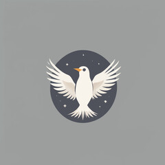 Obraz premium Bird logo Cartoon Design Very Cool