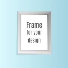 Set of vintage realistic photo frames isolated on transparent background. Vector photo frame layout design. Perfect for your presentations. Vector illustration