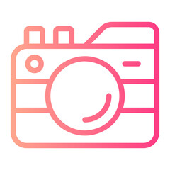camera gradient icon