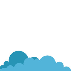 Blue Cloud Footer