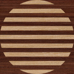 Wooden marquetry can be patterns created from the combination of wood, wooden floor, parquet, cutting board