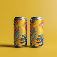Drink can mockup