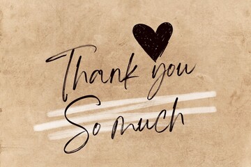 Thank You So Much Message Banner 