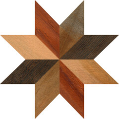 Wooden marquetry can be patterns created from the combination of ebony and walnut wood, wooden...
