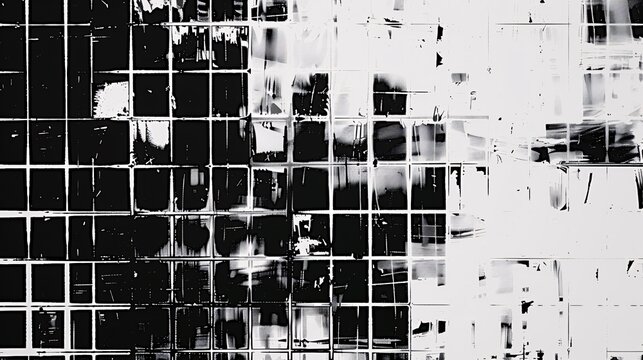 Abstract Grunge Grid Texture