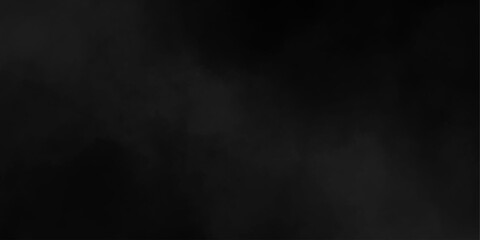 Black background of smoke vape dreamy atmosphere,smoke swirls smoke isolated cloudscape atmosphere liquid smoke rising vintage grunge.clouds or smoke powder and smoke horizontal texture brush effect.
