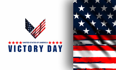 Victory Day United States vektor background	