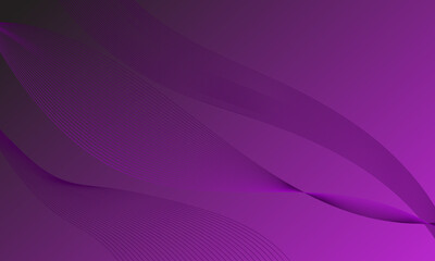 violet purples with business lines wave curves on soft gradient abstract background