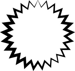 Stars icon collection. Geometric shape