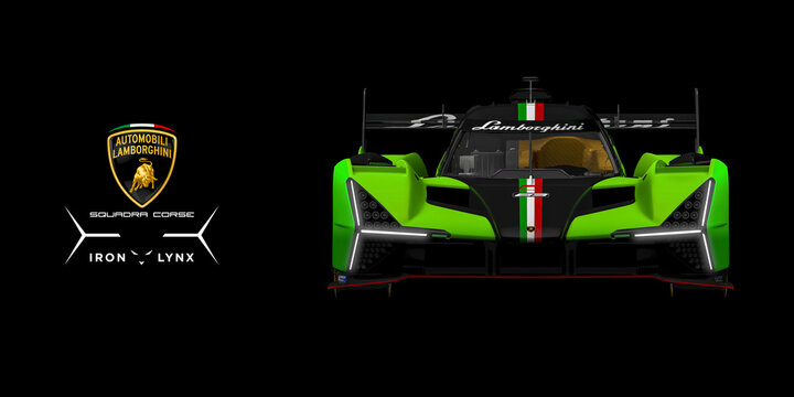 lamborghini sc63 lmp racecar