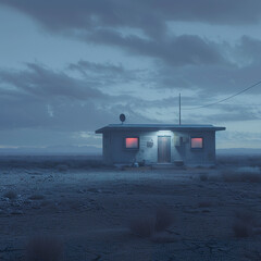 Isolated house