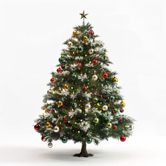 christmas tree with gifts