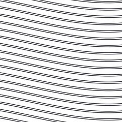 Double curving lines form a striped texture