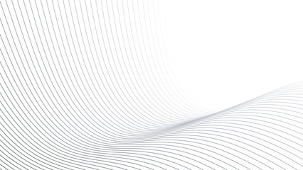 Naklejka premium Line wave abstract stripes design wallpaper background vector image for backdrop or presentation