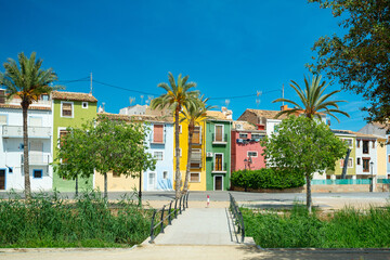 Fototapeta na wymiar La Villajoyosa (La Vila Joiosa), Spain. Costa Blanca 