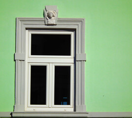 Old windows on an old house.