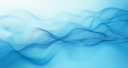  Ethereal waves of light, a digital dreamscape