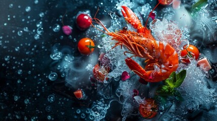 fresh shrimp concept