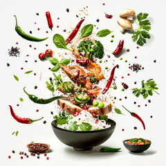 Japanese food product shot 