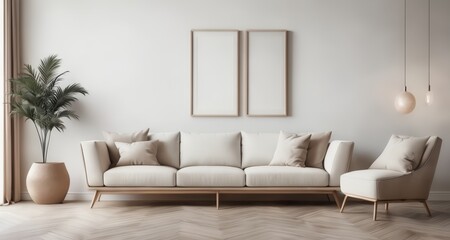  Modern living room with minimalist decor