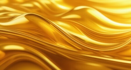  Golden waves of luxury and opulence