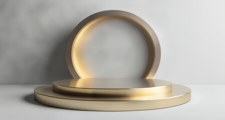  Modern minimalist design with a golden touch