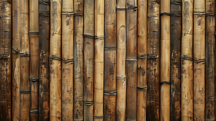 Natural bamboo wood texture background.