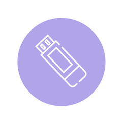 USB icon vector